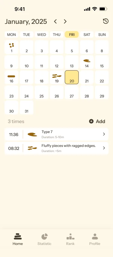 Home calendar